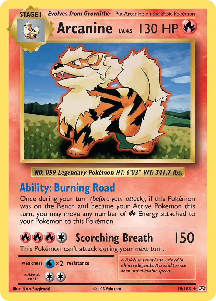 Arcanine 18