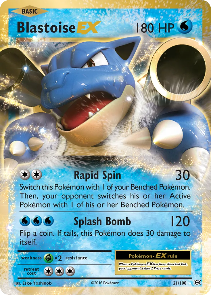 Blastoise-EX 21