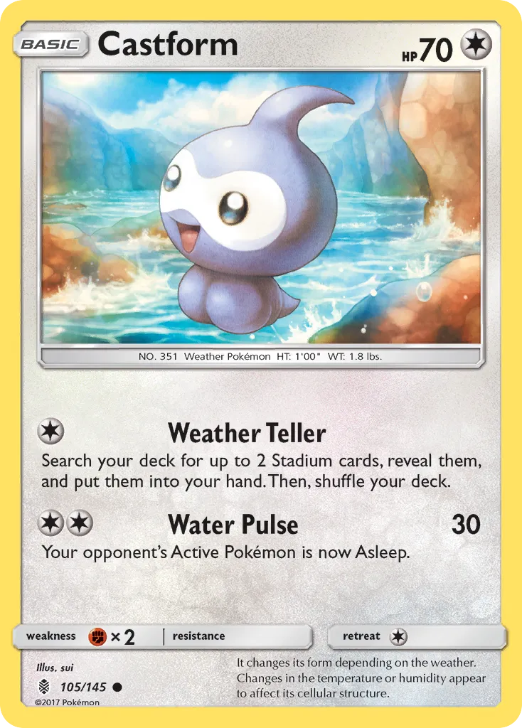 Castform 105
