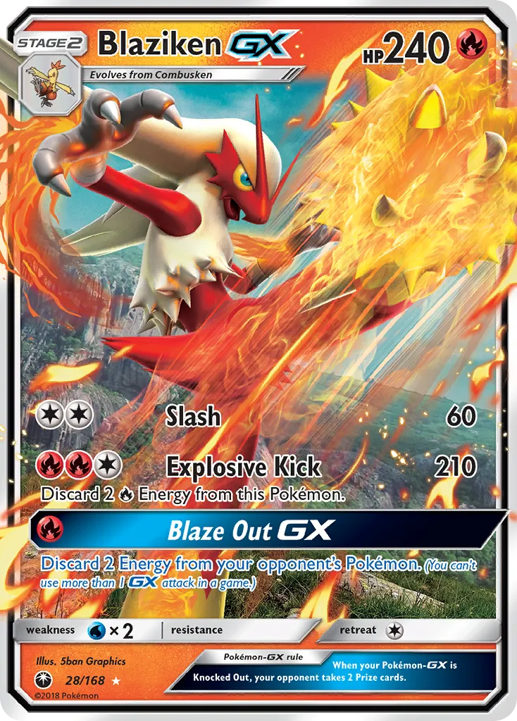 Blaziken-GX 28