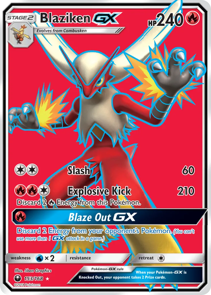 Blaziken-GX 153