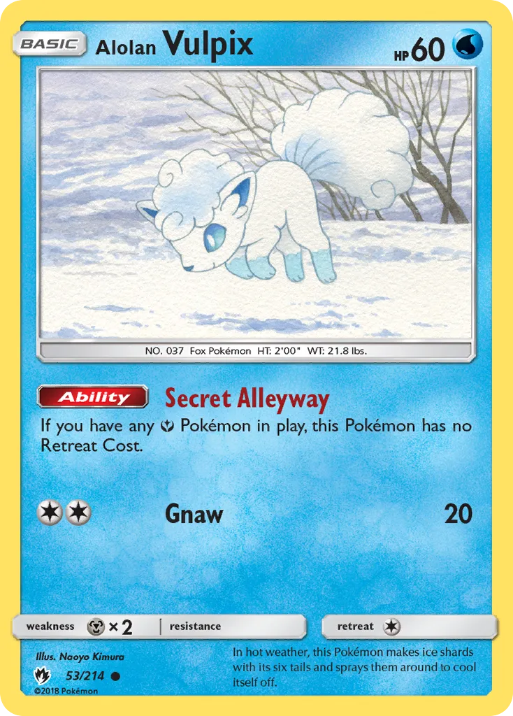 Alolan Vulpix 53