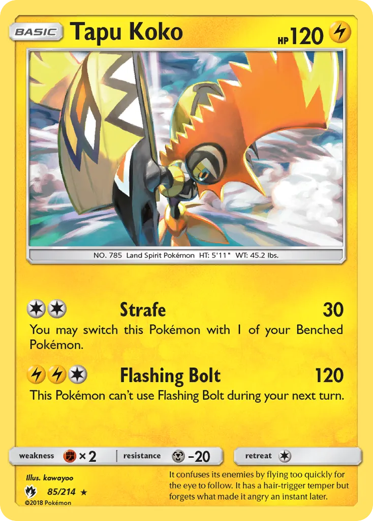 Tapu Koko 85