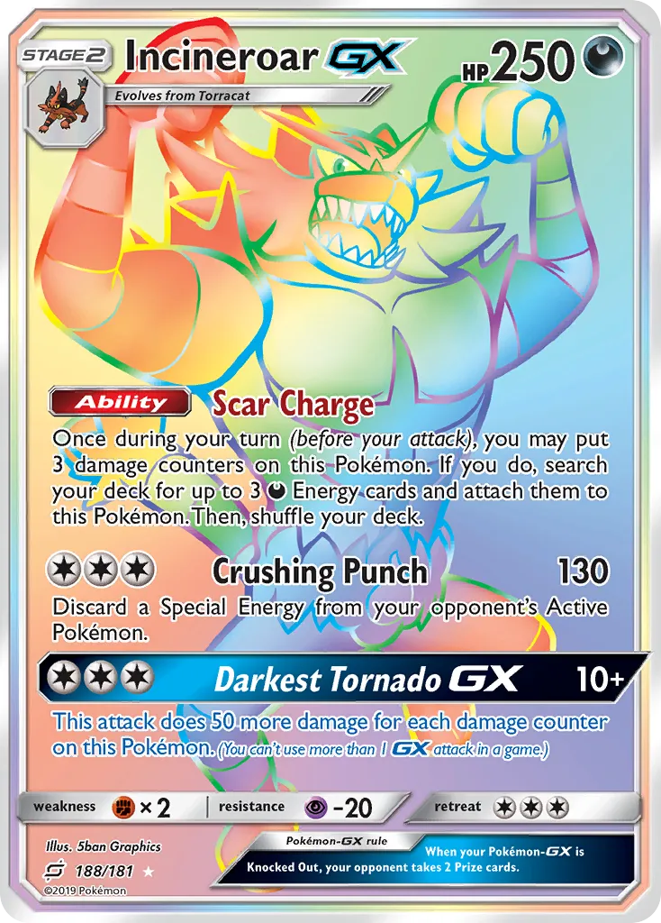 Incineroar-GX 188