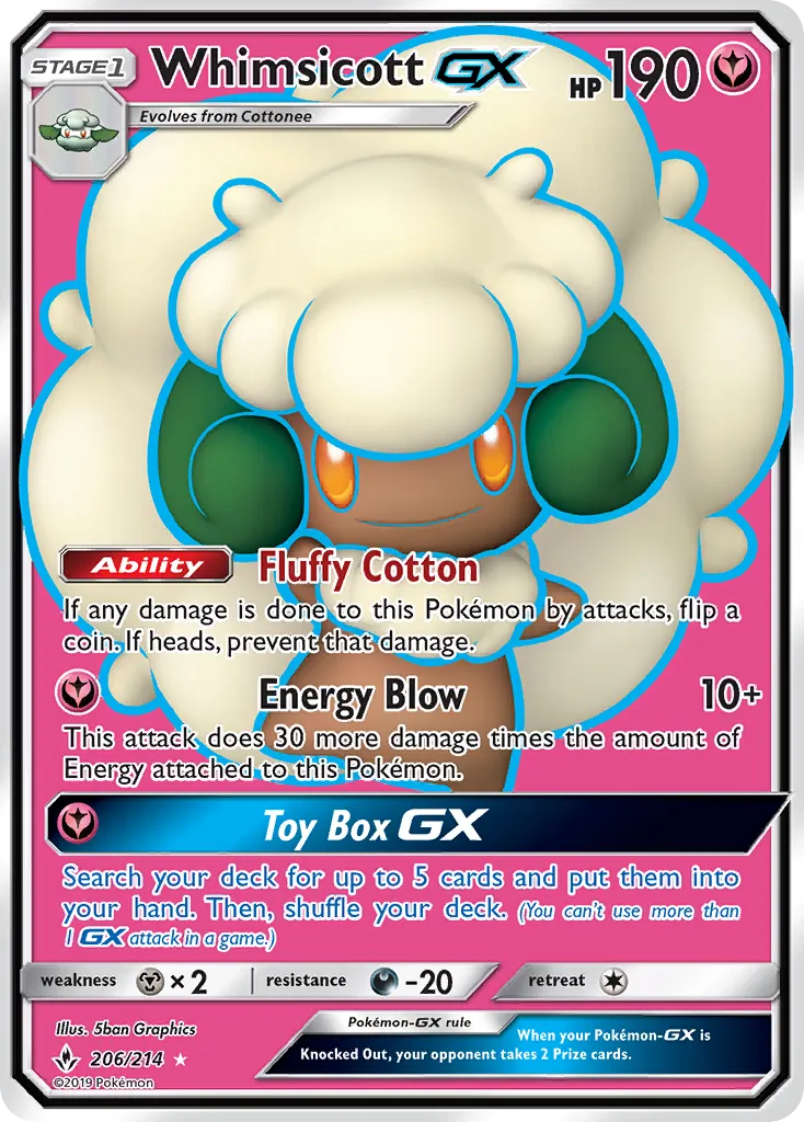 Whimsicott-GX 206