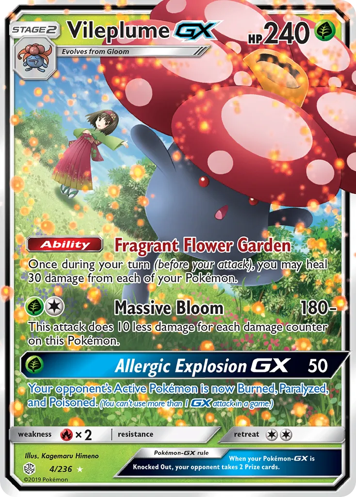 Vileplume-GX 4