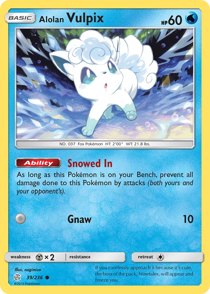 Alolan Vulpix 39