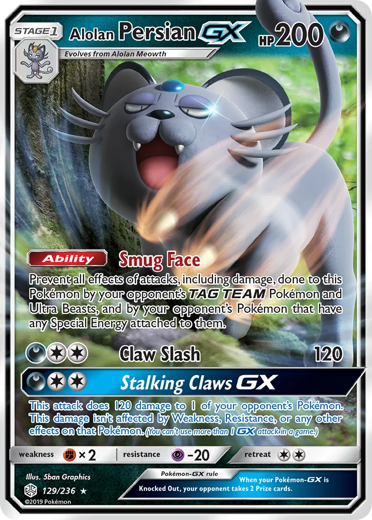 Alolan Persian-GX 129
