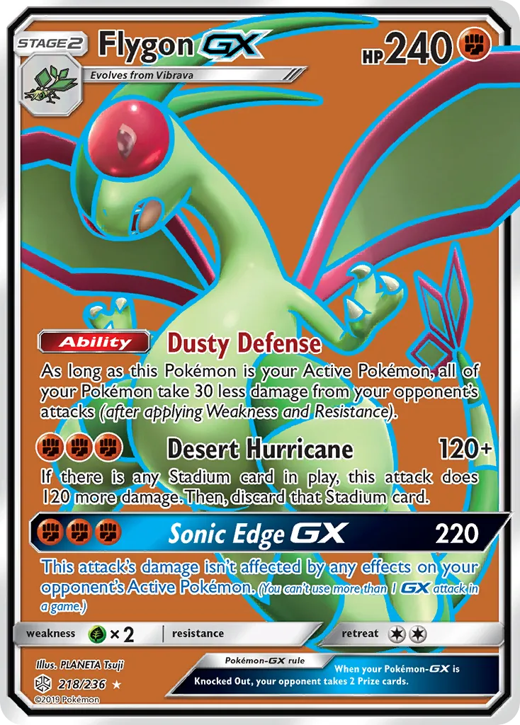 Flygon-GX 218