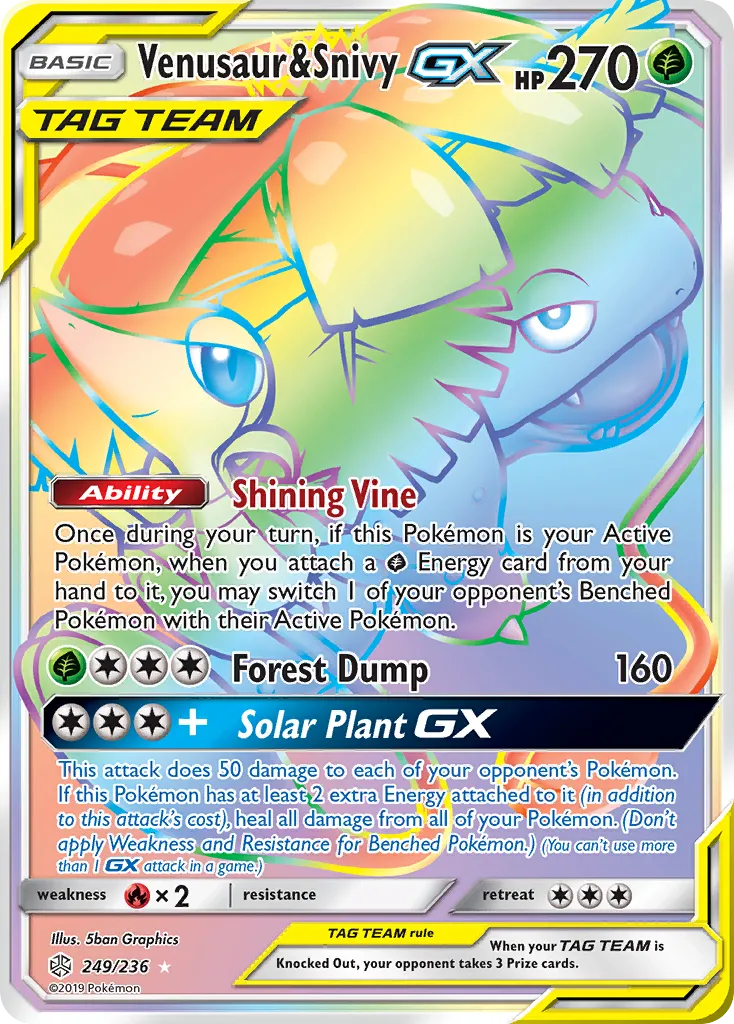 Venusaur & Snivy-GX 249