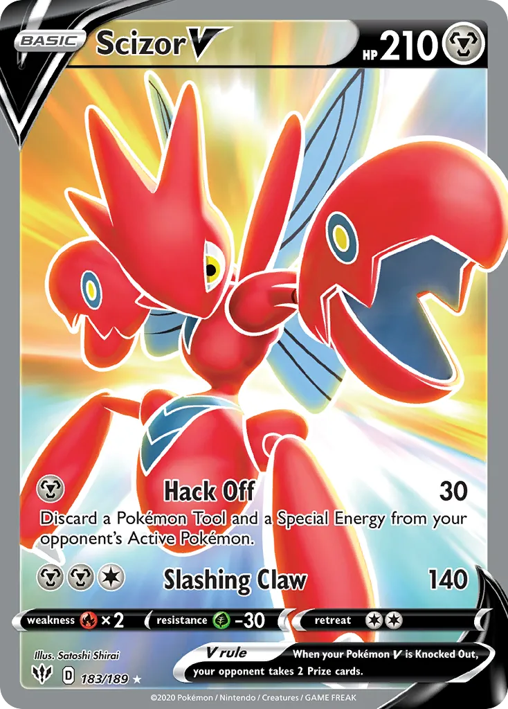 Scizor V 183