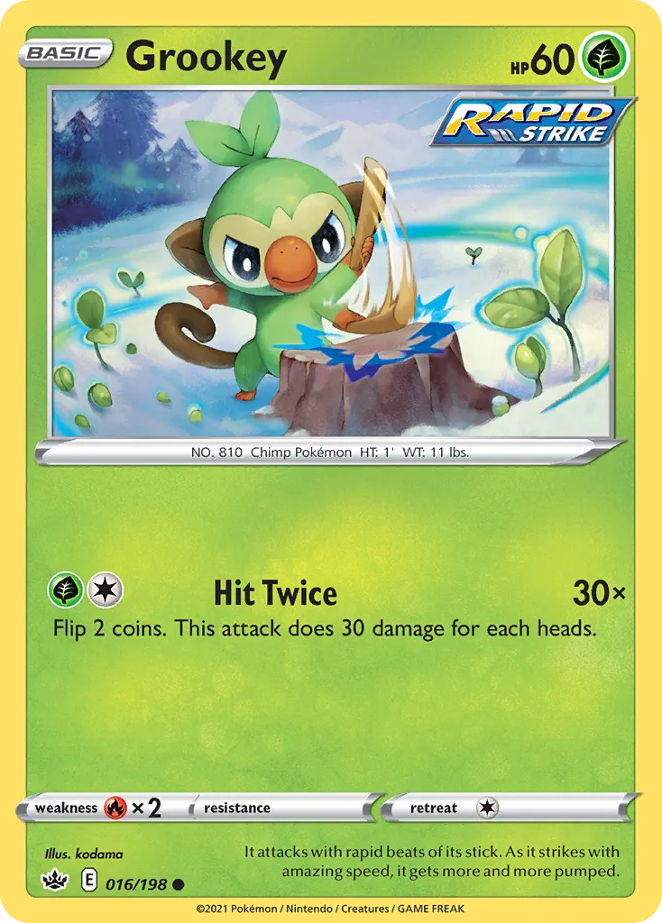 Grookey 16