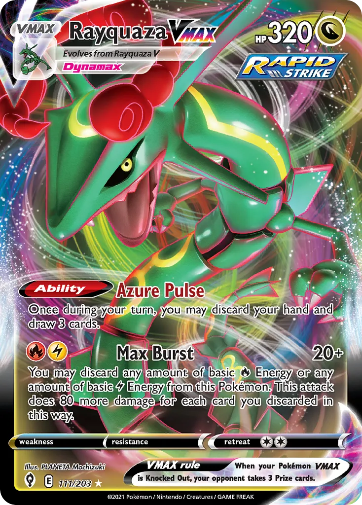 Rayquaza VMAX 111