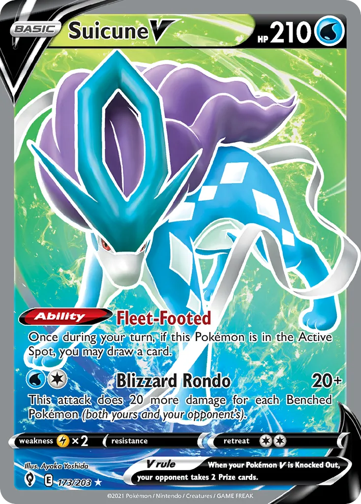 Suicune V 173