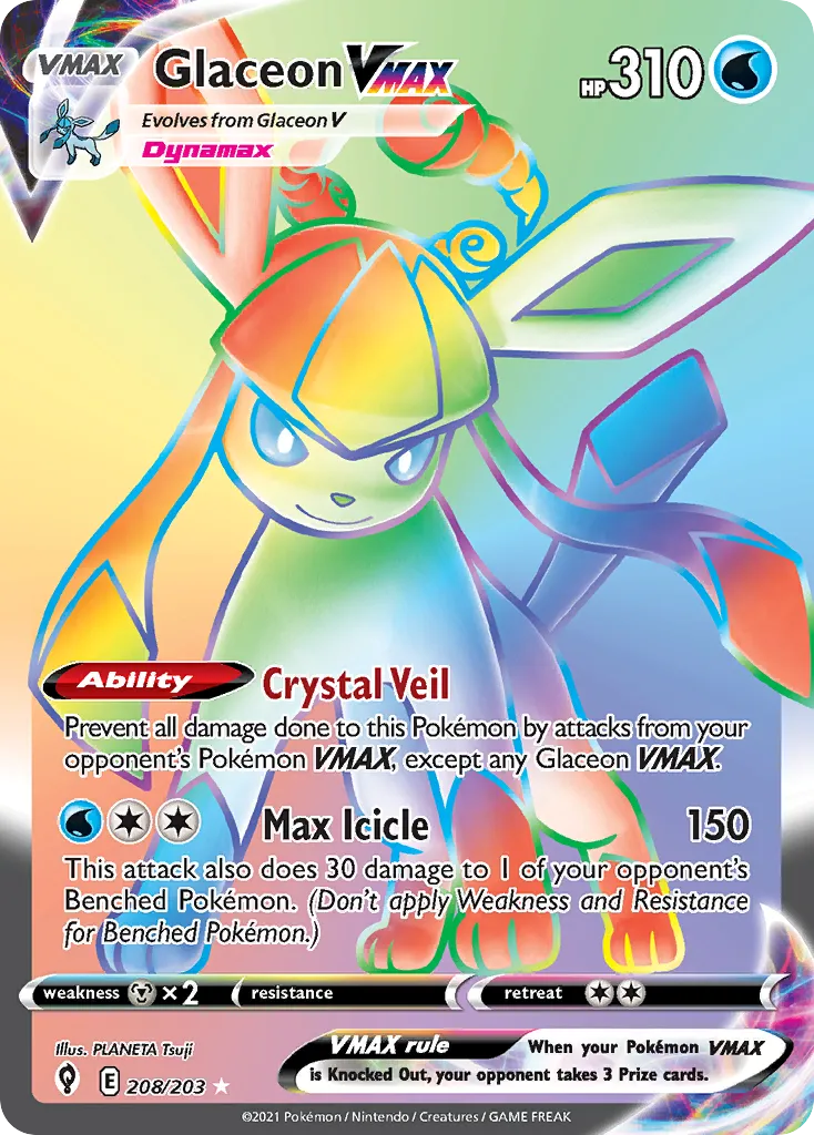 Glaceon VMAX 208