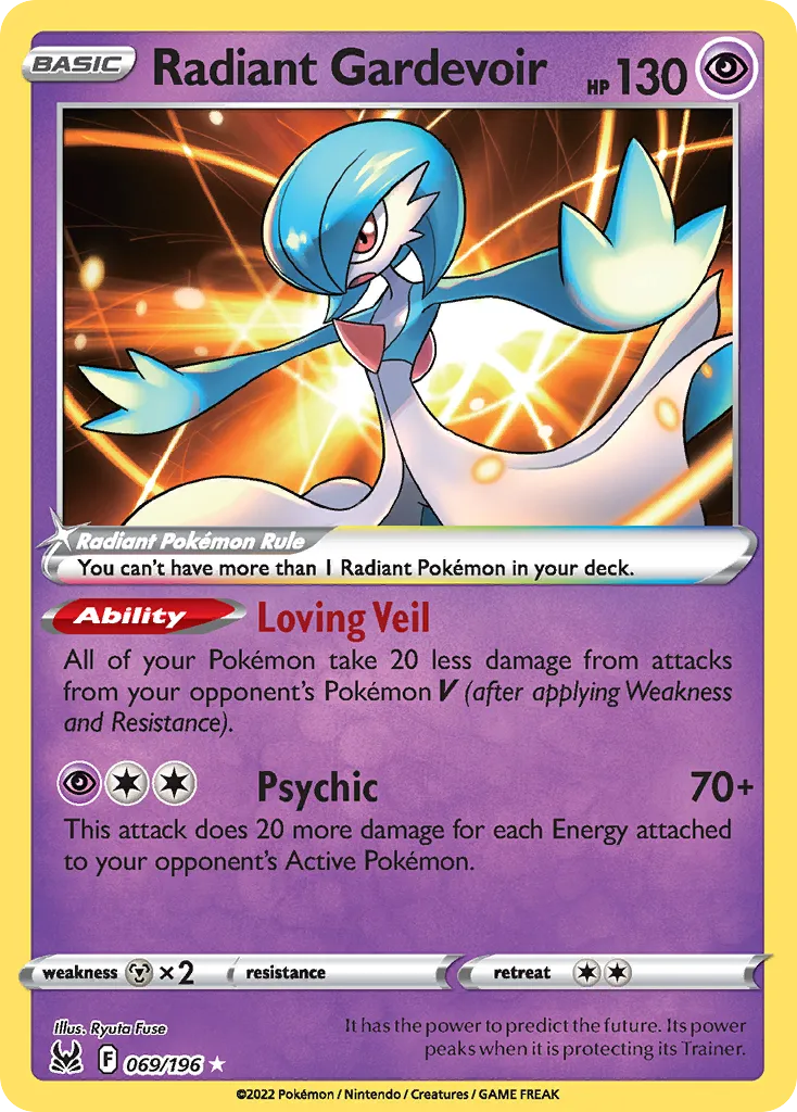 Radiant Gardevoir 69