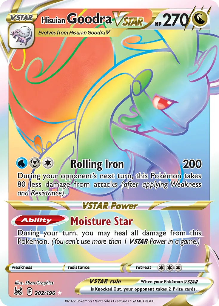 Hisuian Goodra VSTAR 202