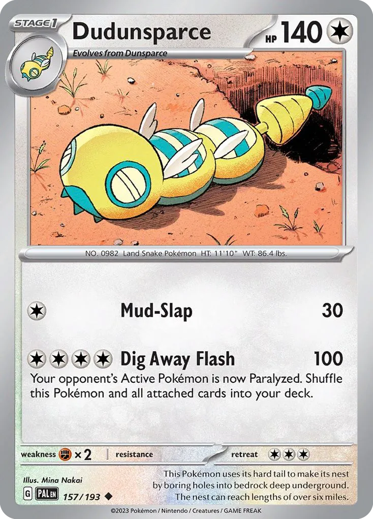 Dudunsparce 157