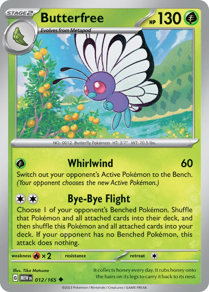Butterfree 12