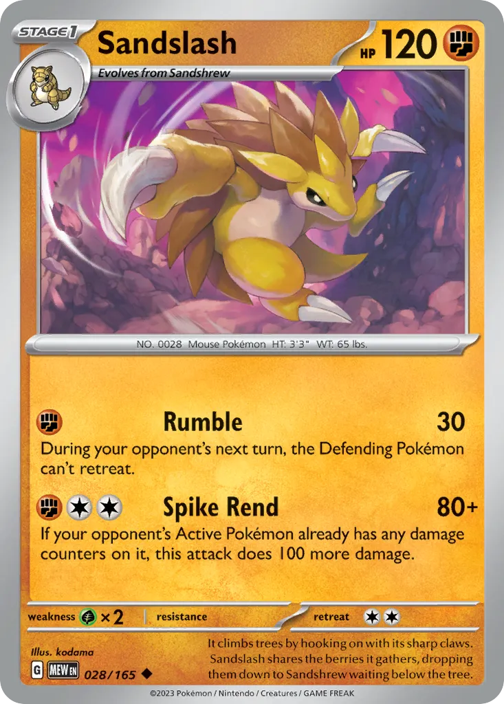 Sandslash 28