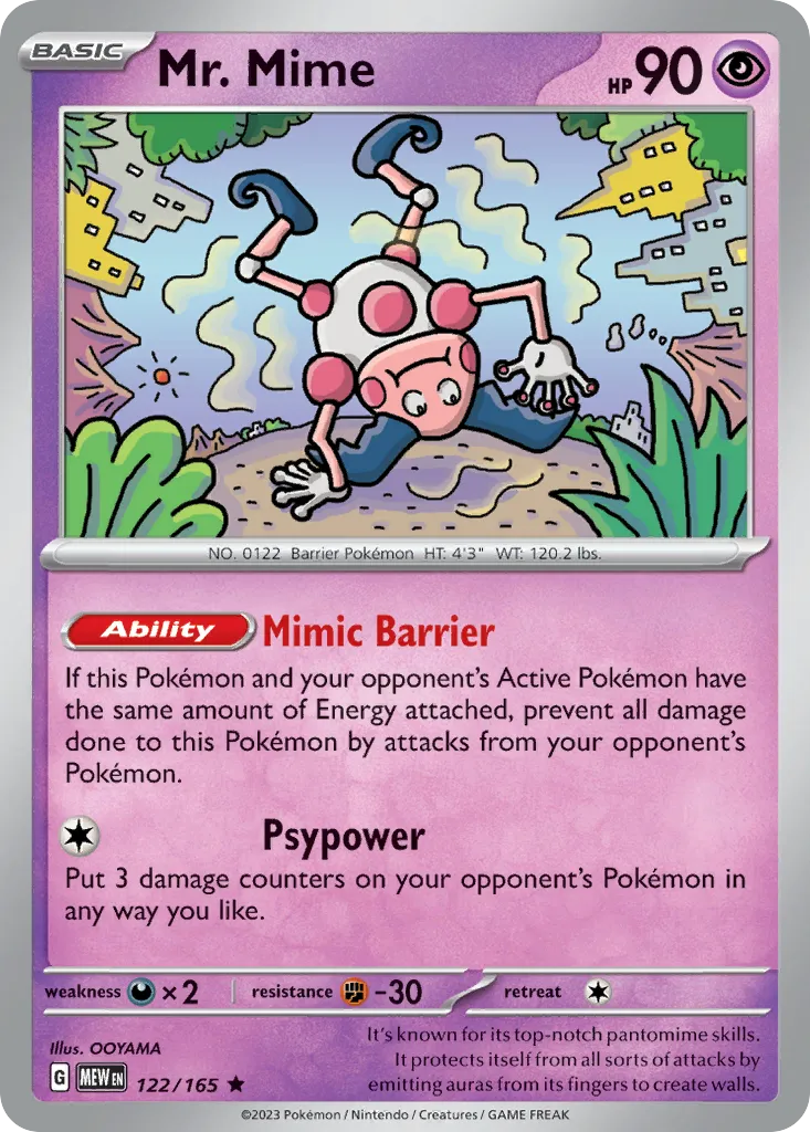 Mr. Mime 122