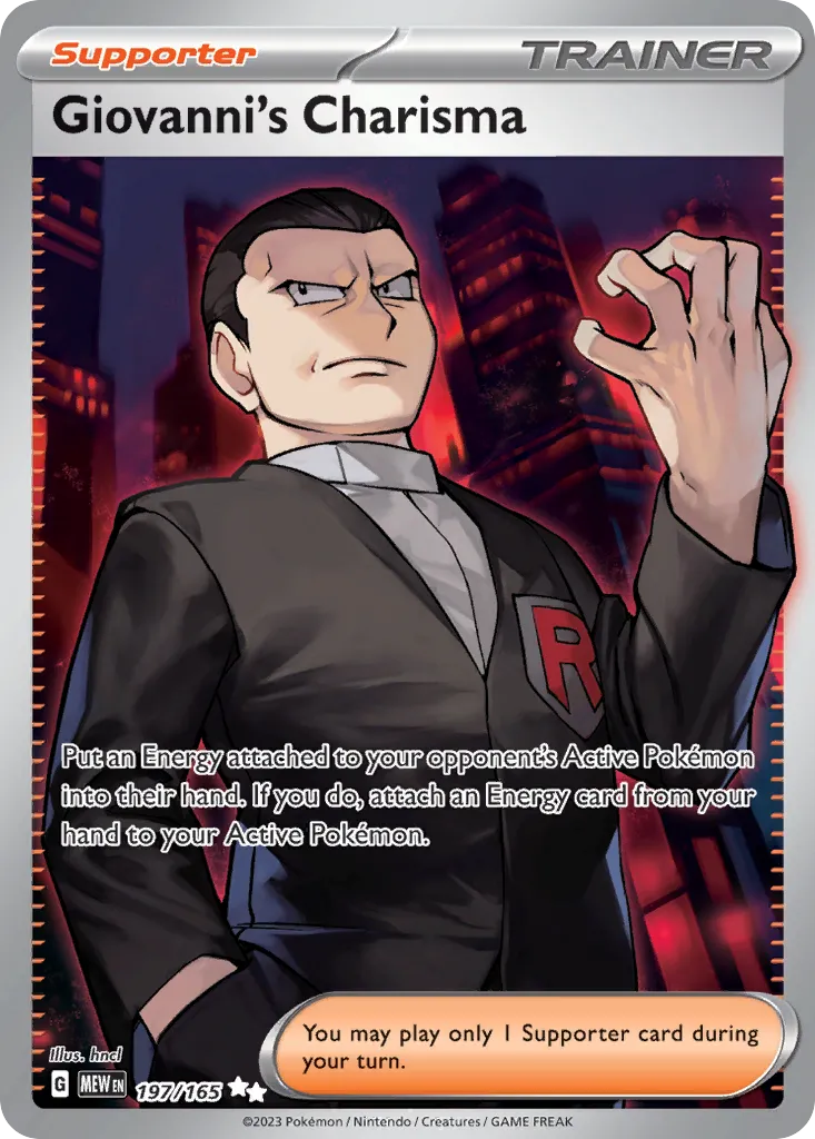 Giovanni's Charisma 197