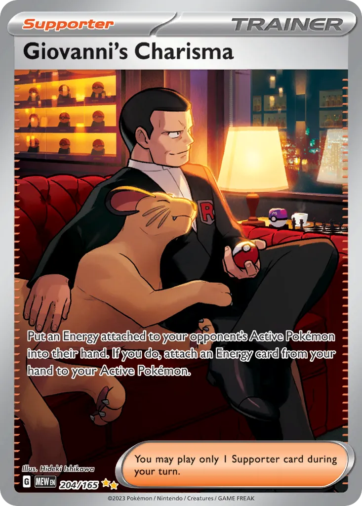 Giovanni's Charisma 204