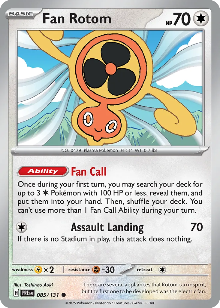 Fan Rotom 85