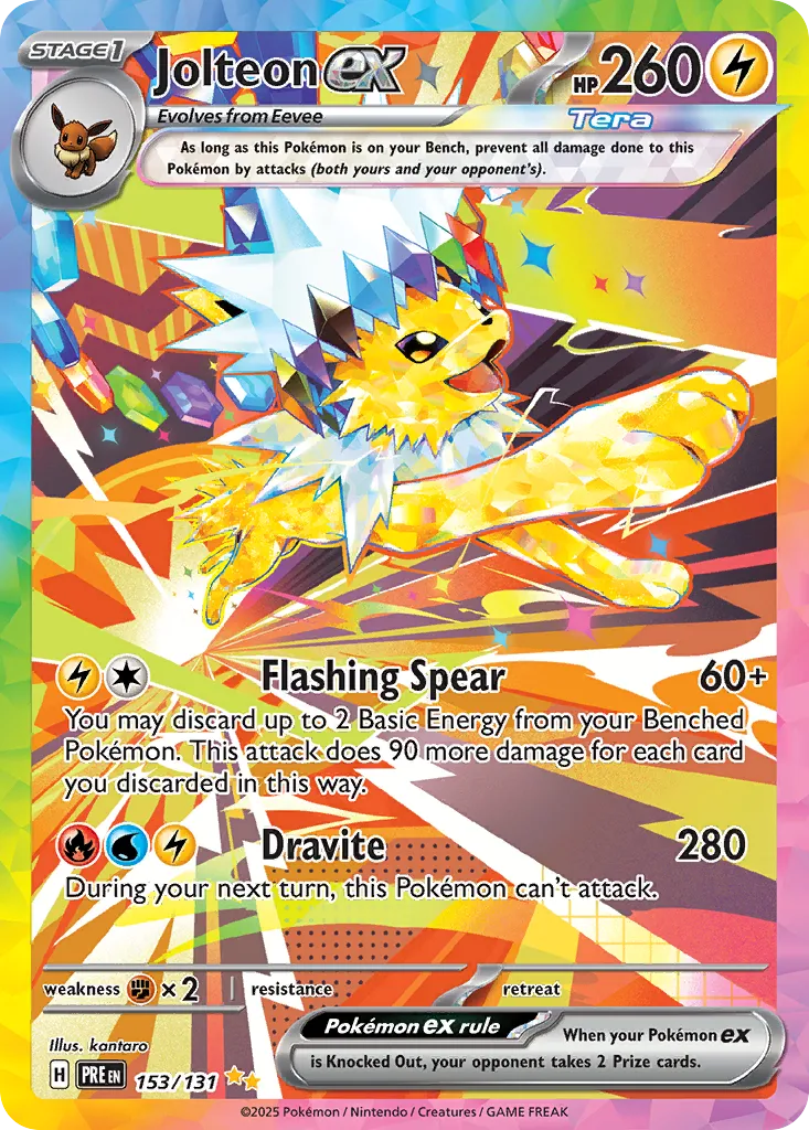 Jolteon ex 153