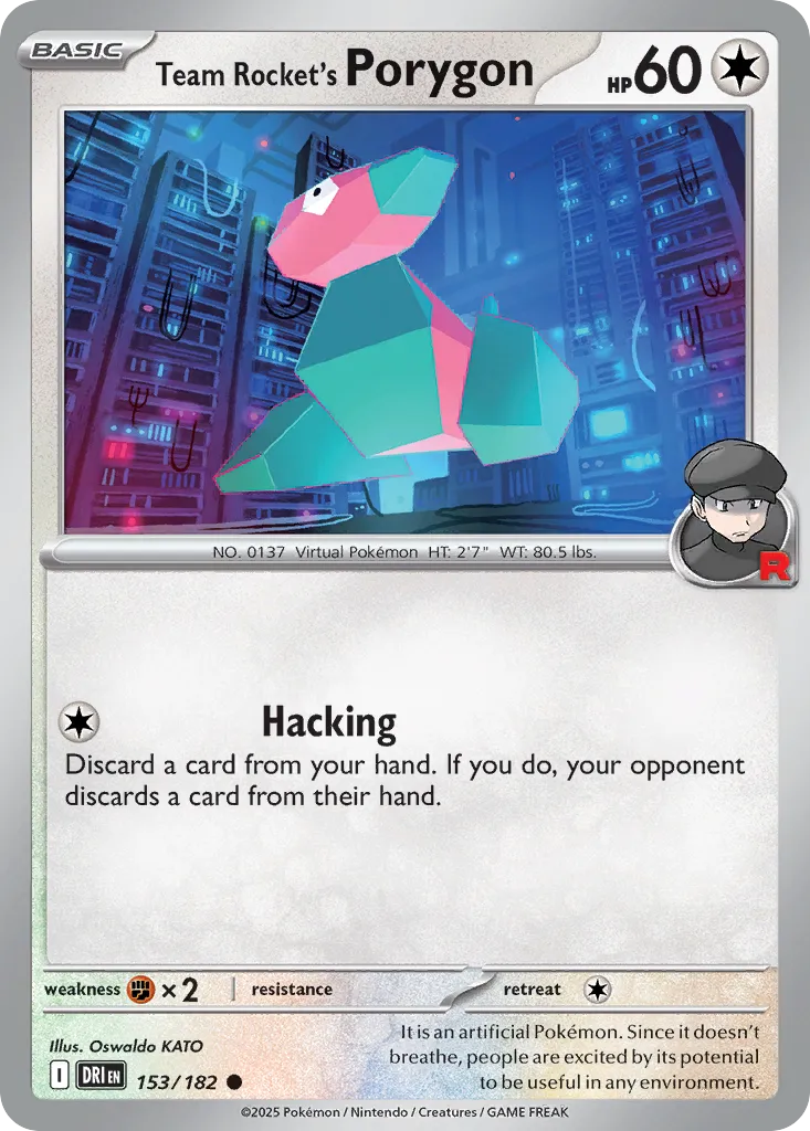 Team Rocket's Porygon 153