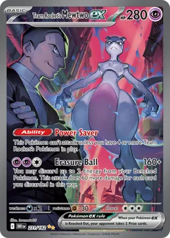 Team Rocket's Mewtwo ex