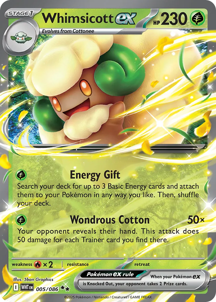 Whimsicott ex 5
