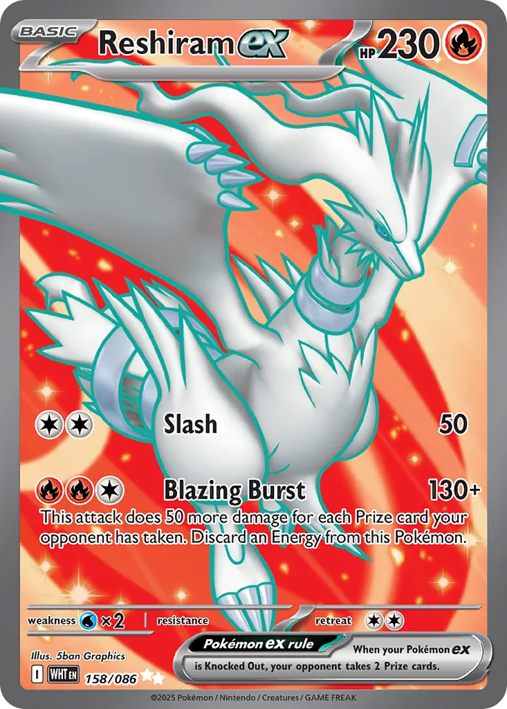 Reshiram ex 158
