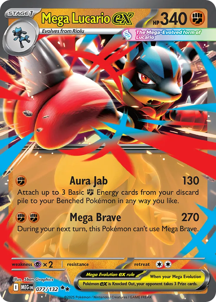 Mega Lucario ex 77