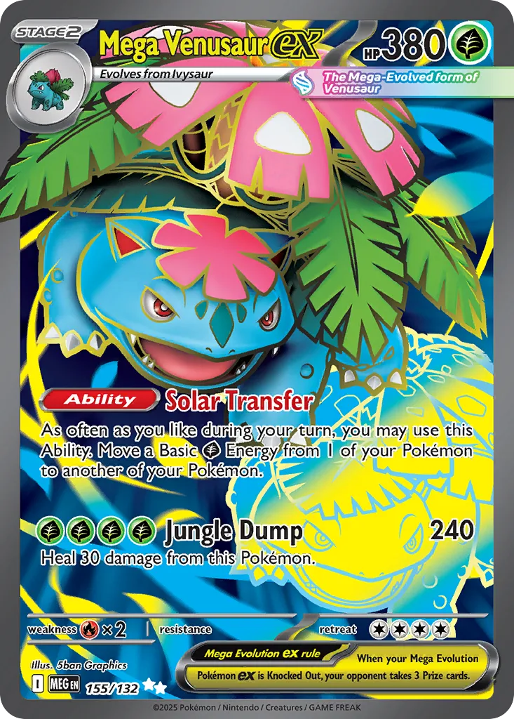 Mega Venusaur ex 155