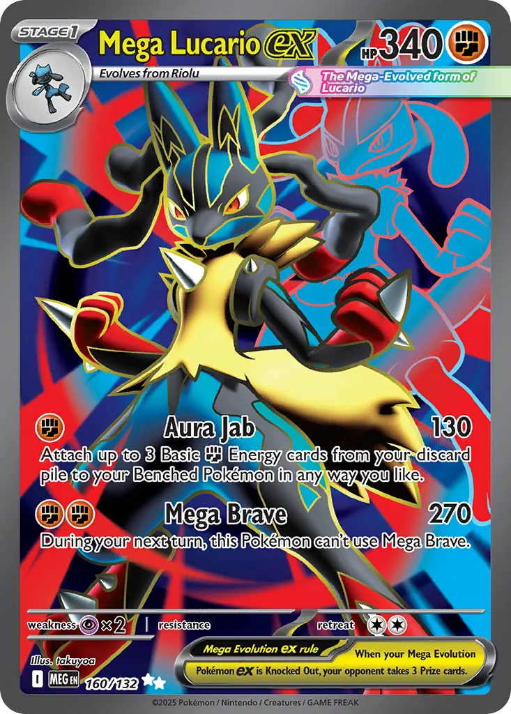 Mega Lucario ex 160