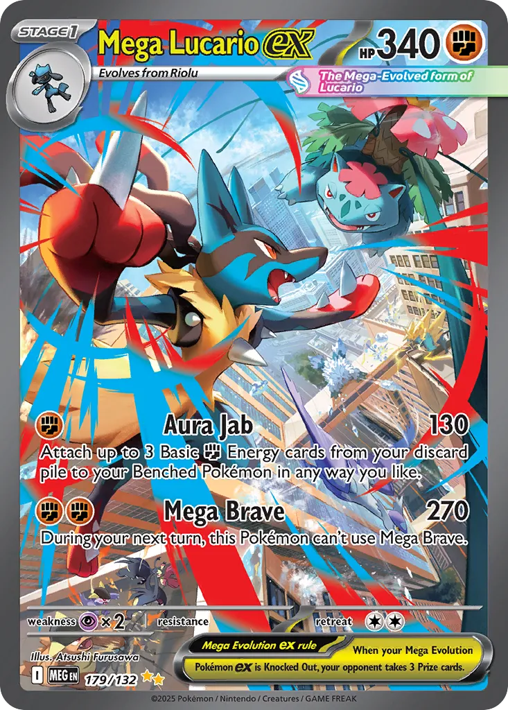 Mega Lucario ex 179