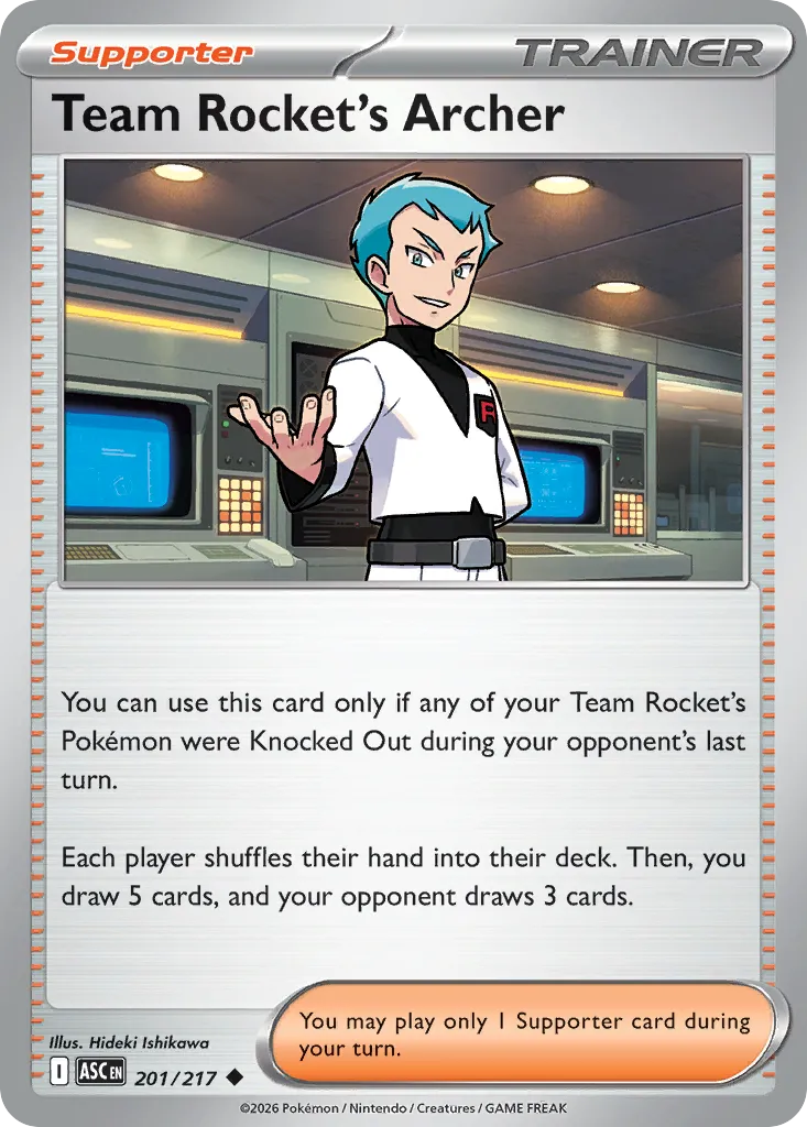 Team Rocket's Archer 201