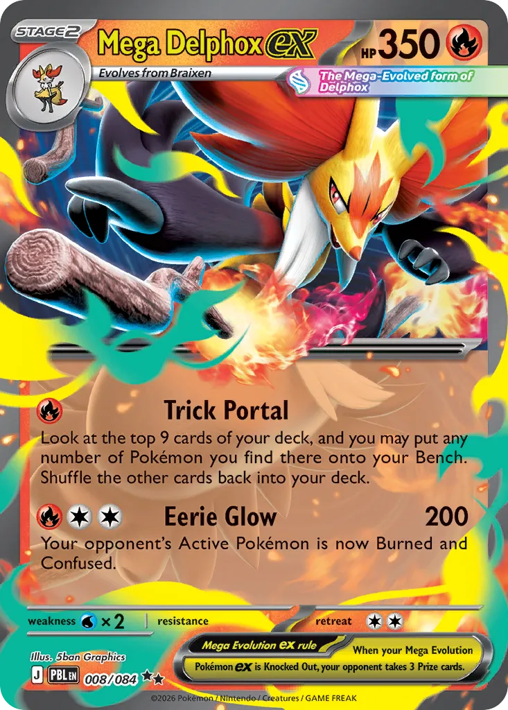 Mega Delphox ex 8