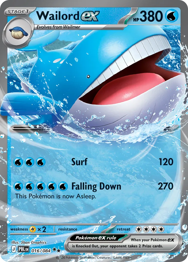 Wailord ex 16