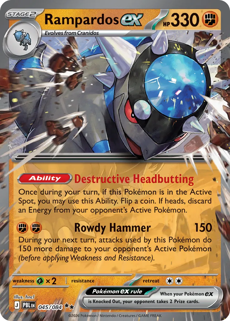 Rampardos ex 45