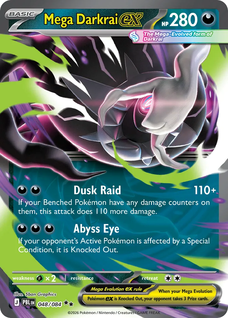 Mega Darkrai ex 48