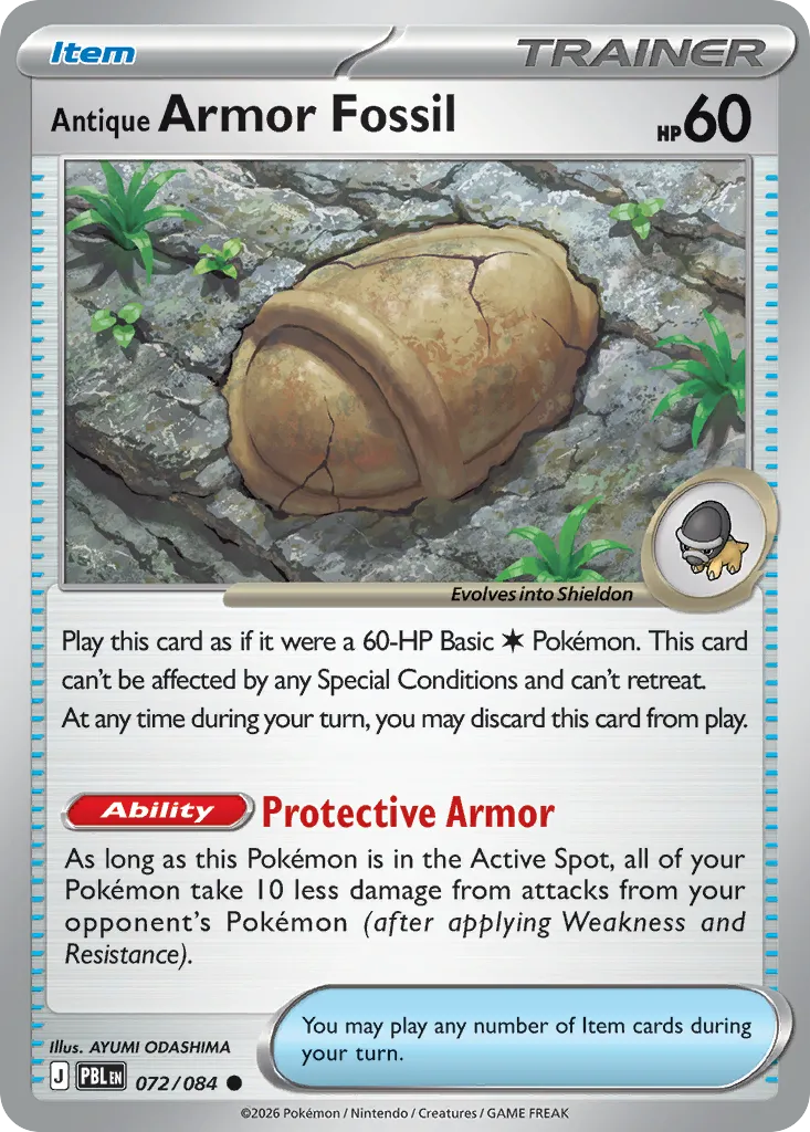 Antique Armor Fossil 72