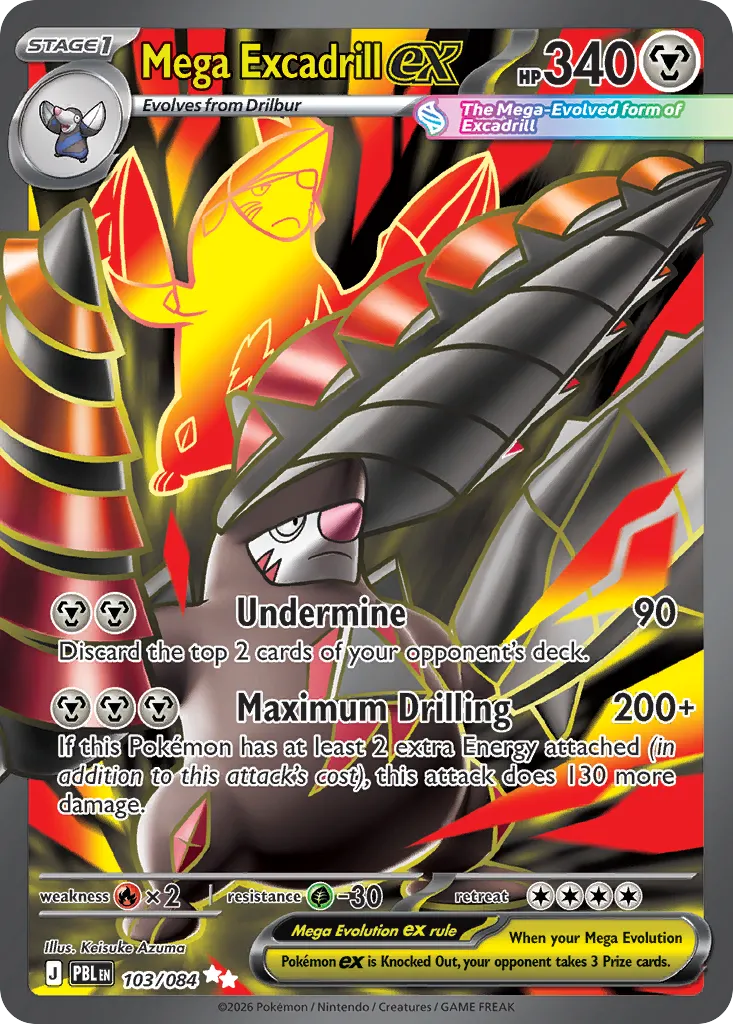 Mega Excadrill ex 103
