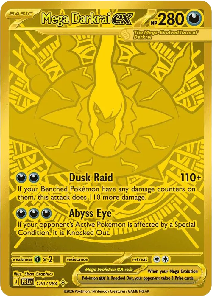 Mega Darkrai ex 120