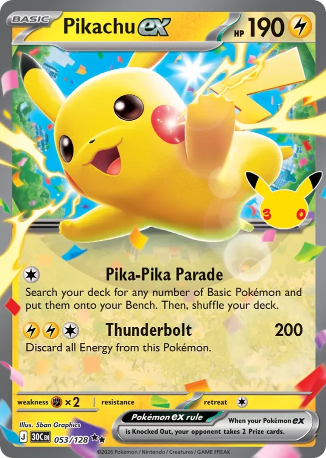 Pikachu ex 53