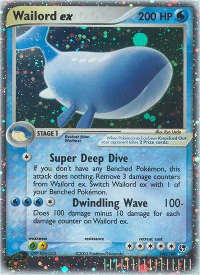 Wailord ex 100