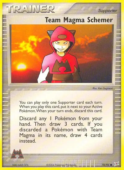 Team Magma Schemer 70