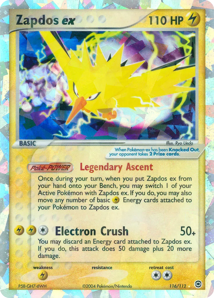 Zapdos ex 116