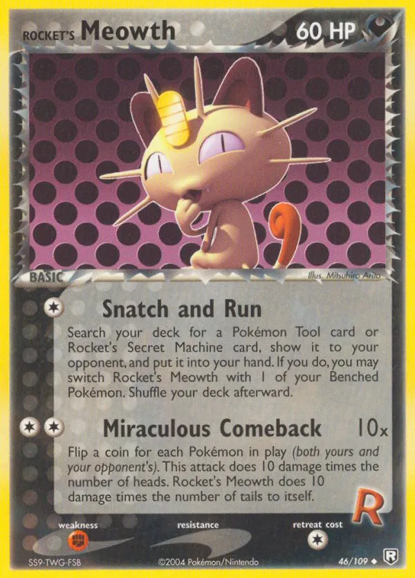 Rocket's Meowth 46